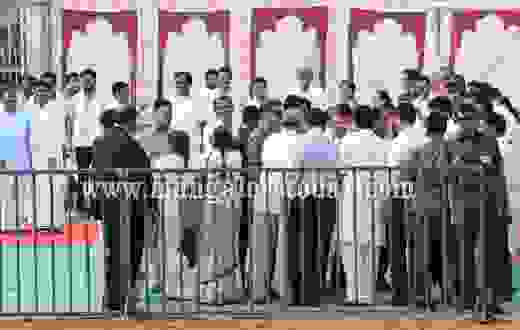 Rahul Gandhi speaking